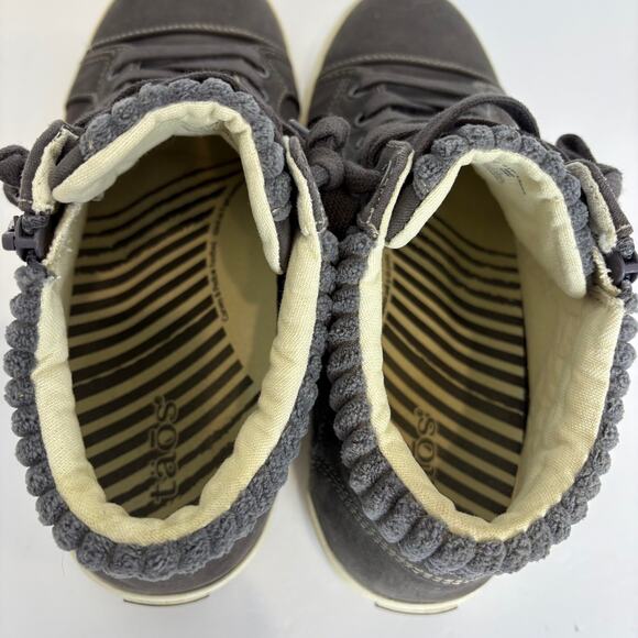 TAOS - Startup Mid Top Sneakers - Distressed Graphite - Women's Size 7.5 - Picture 6 of 8